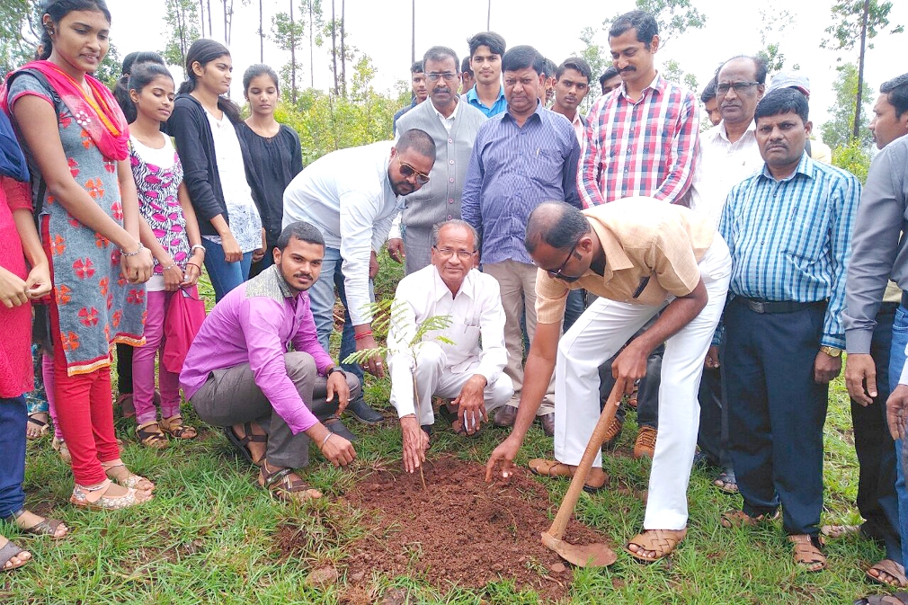 Tree Plantation Programme in the college campus